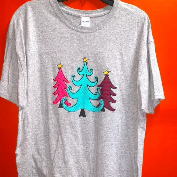 Tops - Womens Christmas T shirt Top